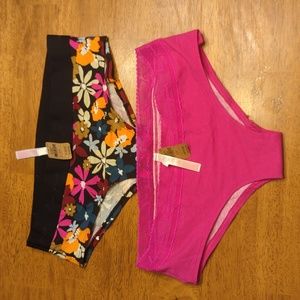 2 pack Victoria Secret Bikini Underwear size Large
